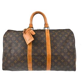 Louis Vuitton Keepall Monogram Canvas 45 Braun
