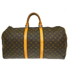 Louis Vuitton Keepall Monogram Canvas 55 Marrom