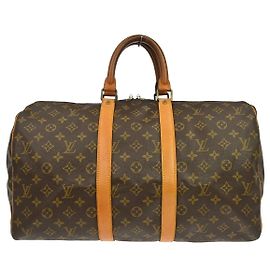 Louis Vuitton Keepall Monogram Canvas 45 Marrom