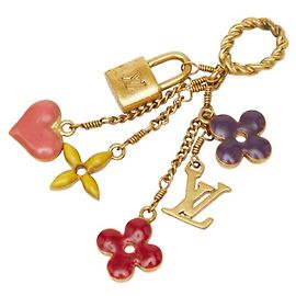 Pendente Sweet Monogram Louis Vuitton Multicolore D'oro