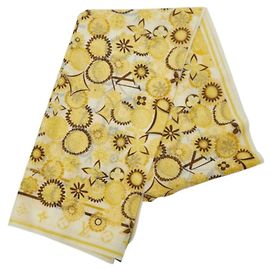 Estola Louis Vuitton Monogram Flower Amarelo