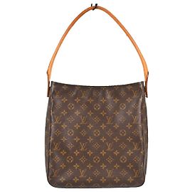 Louis Vuitton Looping Monogram Canvas GM Marron
