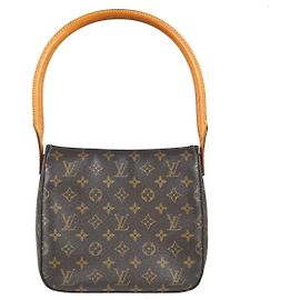 Louis Vuitton Looping Monogram Canvas MM Marrone