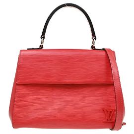 Louis Vuitton Cluny Top Handle Epi Leather BB Roja
