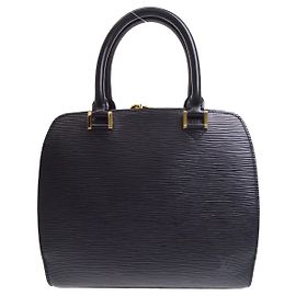 Louis Vuitton Pont Neuf Epi Leather PM Preto