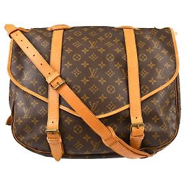 Louis Vuitton Saumur Monogram Canvas 43 Marrom