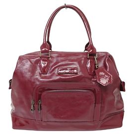 NOVA BOLSA LONGCHAMP LEGENDE 1746173548 EM COURO ENVERNIZADO VERMELHO Vermelho