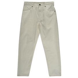 Jeans in denim Jil Sander in cotone bianco Bianco