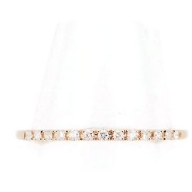 Autre Marque Anillo Canal 4℃ Au750 Diamante Rosa