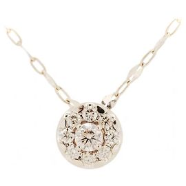 Autre Marque Collar Kashikey Au750 Diamond Dorado