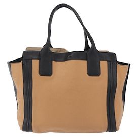 Chloé Chloe Alison East West Leather Medium Beige