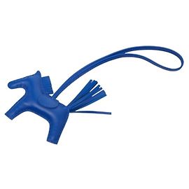 Hermès Hermes Rodeo PM Accessory Bag Charm Strap Blue