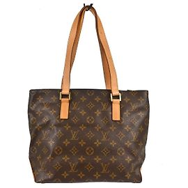 Louis Vuitton Cabas Piano Monogram Canvas Marron