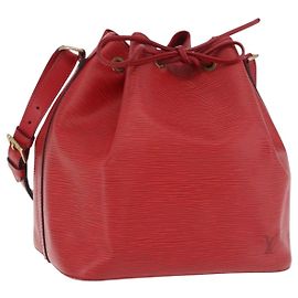 Louis Vuitton Petit Noe NM Epi Leather Rouge