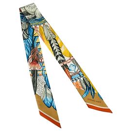 Hermès Carré Twilly Dance Pacific HERMES Multicolore