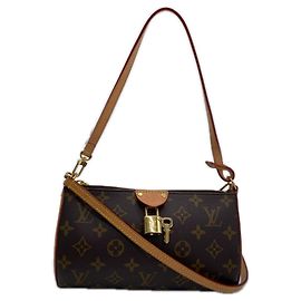 Louis Vuitton Monogram Pochette Tillette Mini Shoulder Bag Castaño Beige