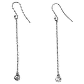 Autre Marque Tiffany & Co. Sterling Silver Chain Earrings Silvery