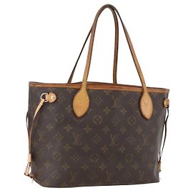 Louis Vuitton Neverfull Monogram Canvas PM Castaño