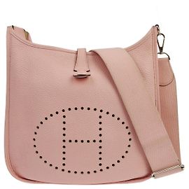 Hermès Borsa Hermes Evelyne Gen III Clemence PM Rosa
