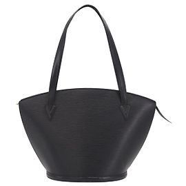 Louis Vuitton Saint Jacques Epi Leather Shopping (GM trapèze) Noir