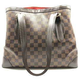 Sac à main Louis Vuitton Damier Hampstead Damier ebène