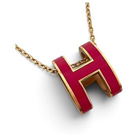 Hermès Colgante HERMES Mini Pop H Rosa