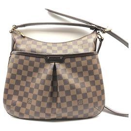 Bolso de hombro Louis Vuitton Damier Bloomsbury N42251 Azul Damier ebene