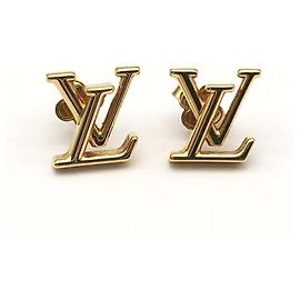 Louis Vuitton Boucles d'Oreilles LV Iconic Earrings Doré