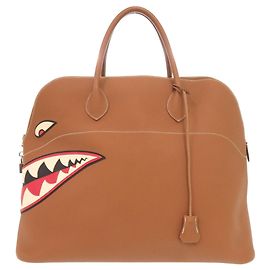 Hermès Sac à main Hermes Bolide Shark 45 Marron