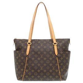 Louis Vuitton Totally MM Monogram Tote Bag Brown Monogram