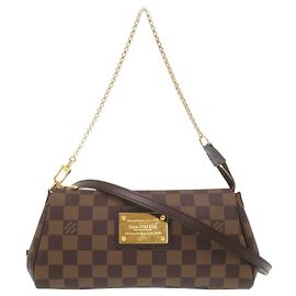 Sac à main Louis Vuitton Eva Damier Marron Damier ebène