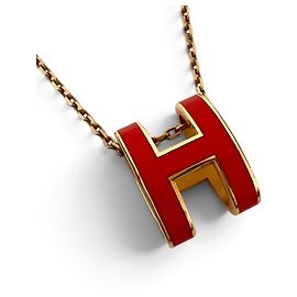 Hermès Colgante HERMES Mini Pop H H147992F Naranja