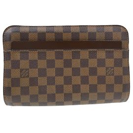 Louis Vuitton Pochette Saint Louis Damier Castaño