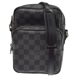 Louis Vuitton Rem Damier Graphite Preto