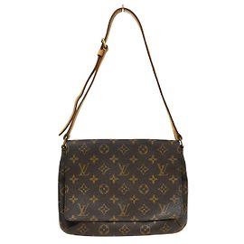 Louis Vuitton Musette Tango Monogram Canvas Marrom