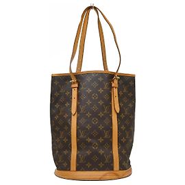 Louis Vuitton Bucket Monogram Canvas GM Brown