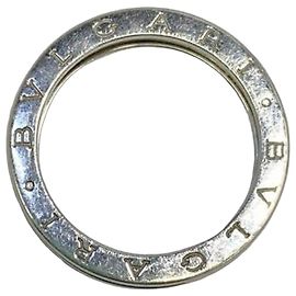 Bulgari Bvlgari 750 Stamped Zero One XS Band Ring Silvery