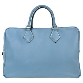 Hermès Hermes Plume Epsom 40 Azul