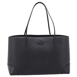 Gucci Bright Diamante Leather Medium Black