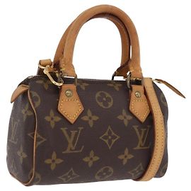 Louis Vuitton Speedy Mini HL Monogram Canvas Brown