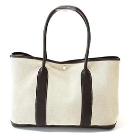 Hermès Bolso Tote Hermes Toile H Buffle Garden Party PM Otro