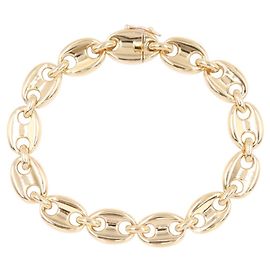 Bracciale con charm Van Cleef & Arpels in oro giallo 18K D'oro