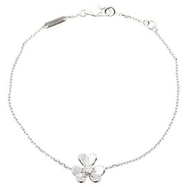 Bracciale Van Cleef & Arpels Frivole Mini con charm diamanti Argento Altro