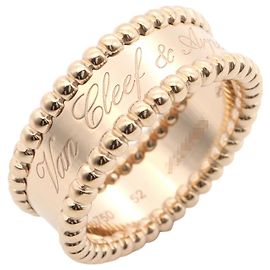 Anel Perlée Signature Van Cleef & Arpels Dourado
