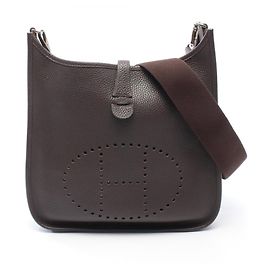 Hermès Hermes Evelyne 1 PM Shoulder Bag Brown