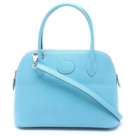 Hermès Bolsa Hermes Bolide 27 Azul