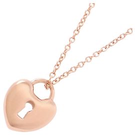 Autre Marque Colar Heart Lock Tiffany & Co. em ouro rosa 18K Outro