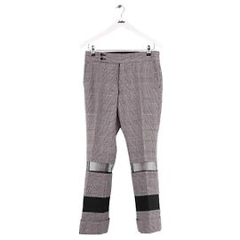 Comme Des Garcons Schwarze gerade Hose Schwarz