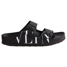 Sandali Valentino x Birkenstock neri Nero