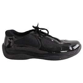 Prada Sapatilhas America's Cup pretas Preto